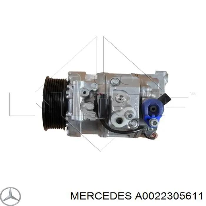 Компрессор кондиционера A0022305611 Mercedes