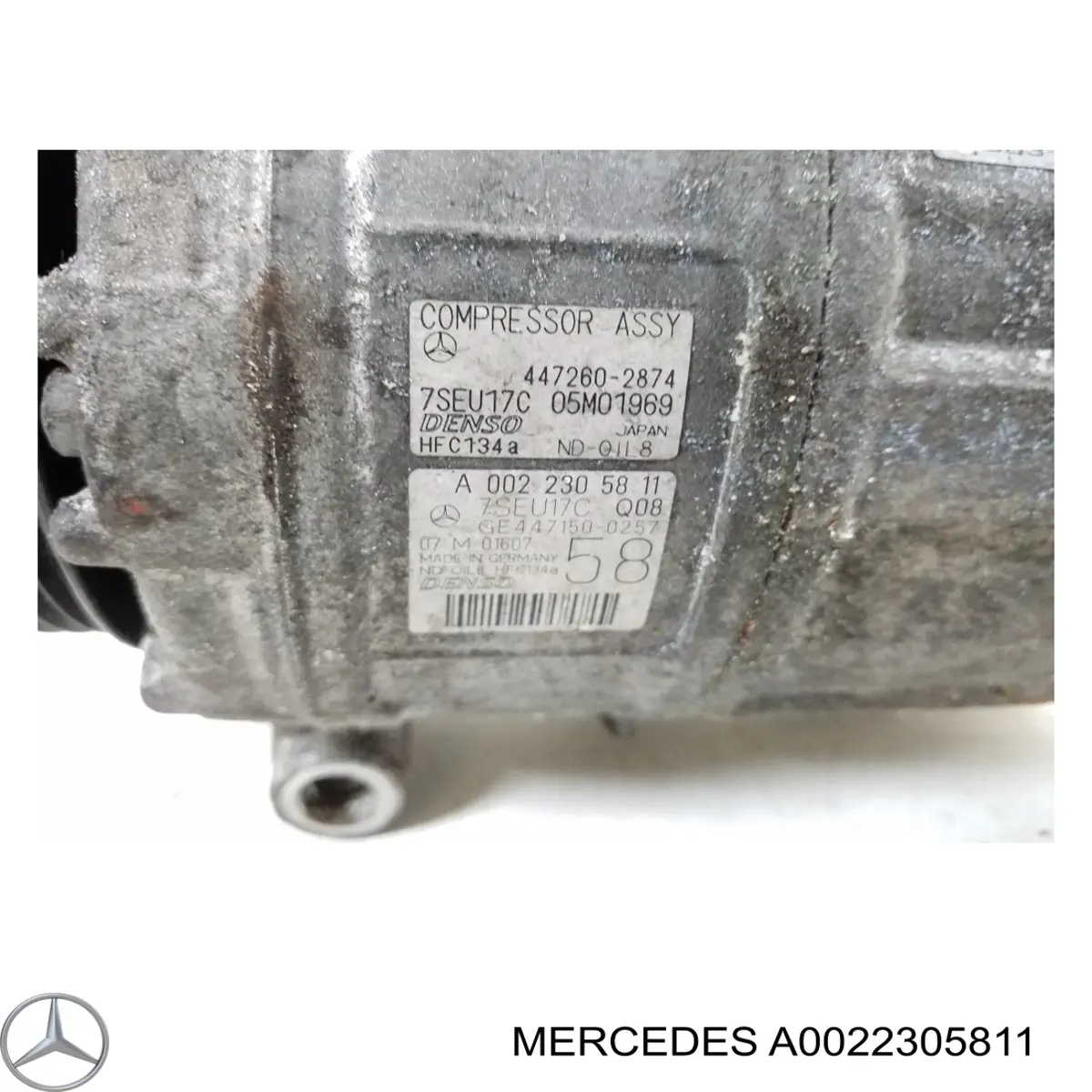 A0022305811 MERCEDES Compresor de aire acondicionado original y equivalente
