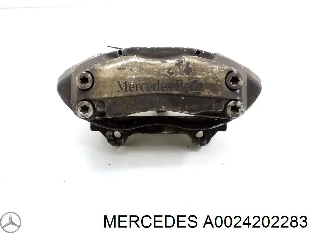 A0024202283 Mercedes suporte do freio dianteiro direito