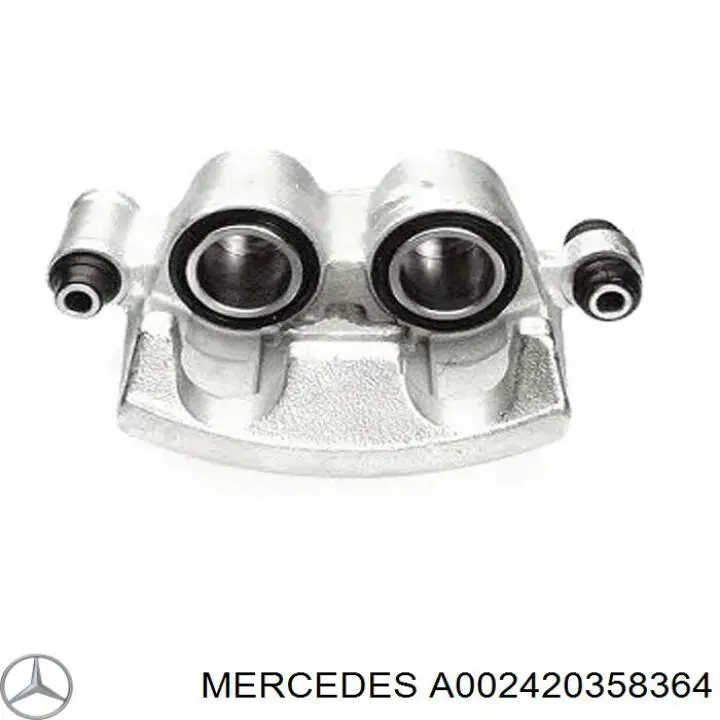 A002420358364 Mercedes суппорт тормозной задний правый
