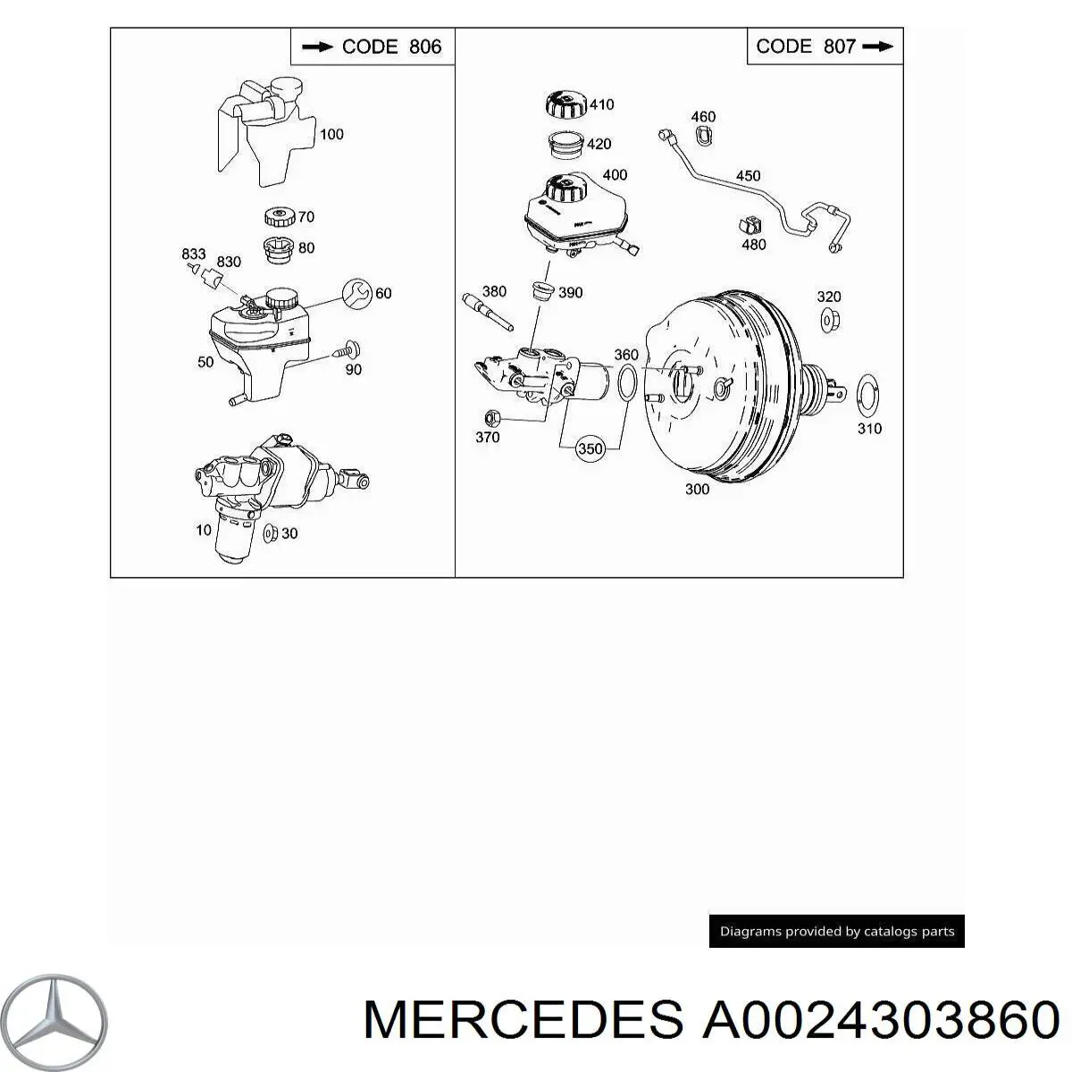 A0024303860 Mercedes 