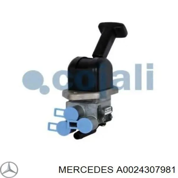 Кран ручника A0024307981 Mercedes