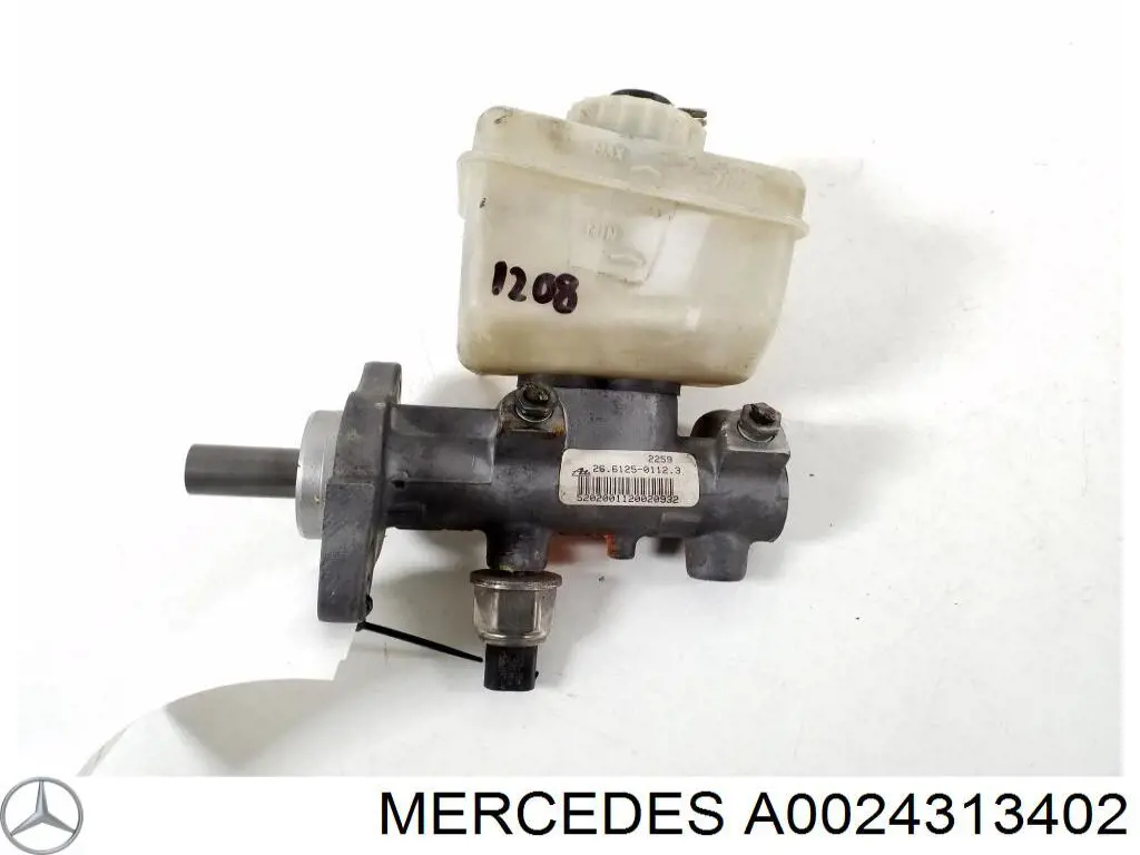 Бачок тормозной жидкости на Mercedes ML/GLE (W163)