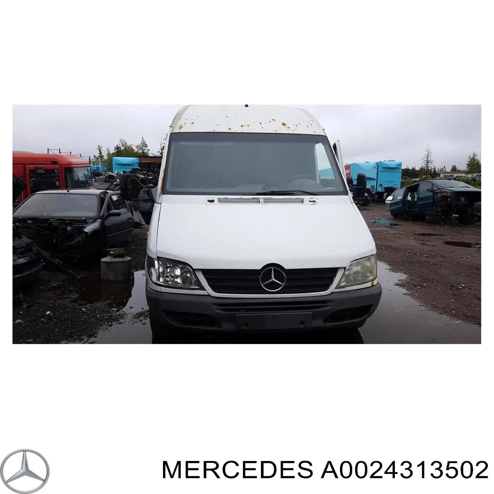 Бачок тормозной 0024314002 Mercedes