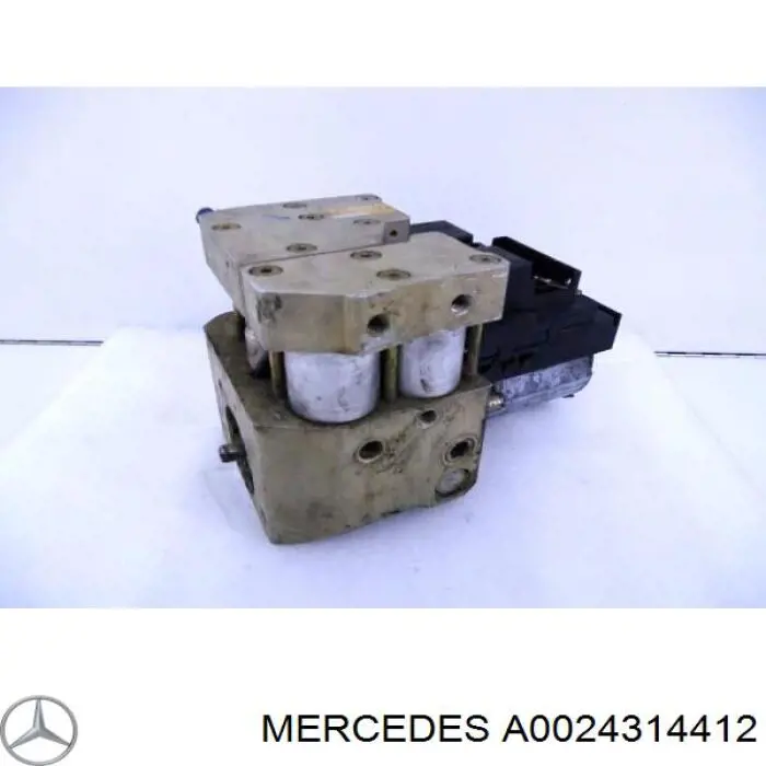 0024314412 Mercedes unidade hidráulico de controlo abs