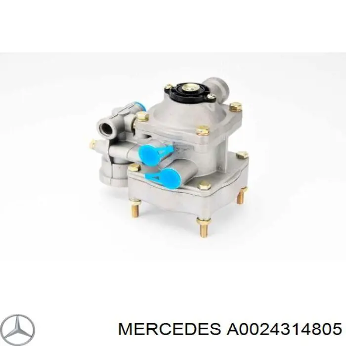 Кран тормозной прицепа Mercedes A0024314805 цена, от 48.67 USD