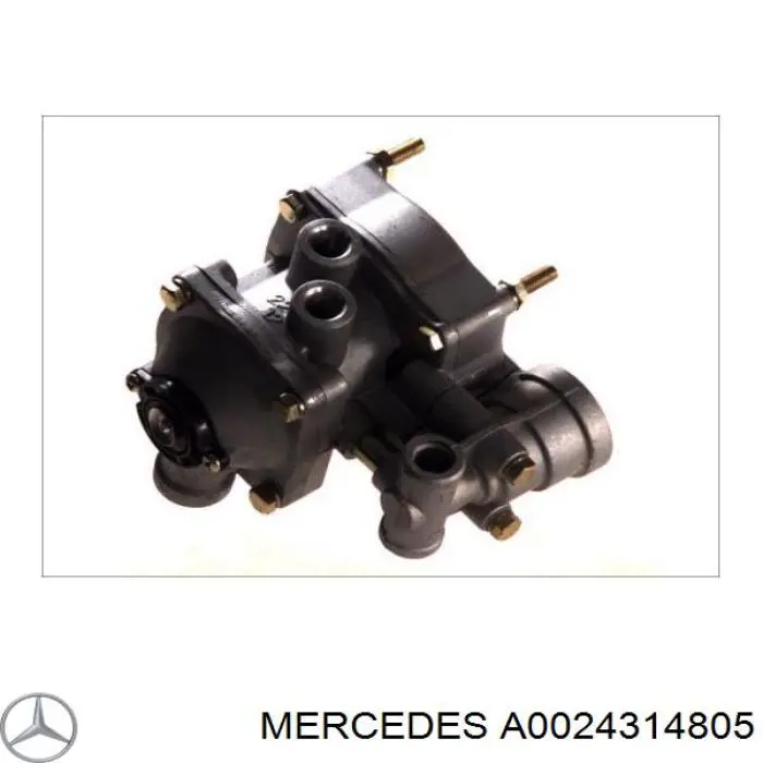 Купить A0024314805 Mercedes Кран тормозной прицепа