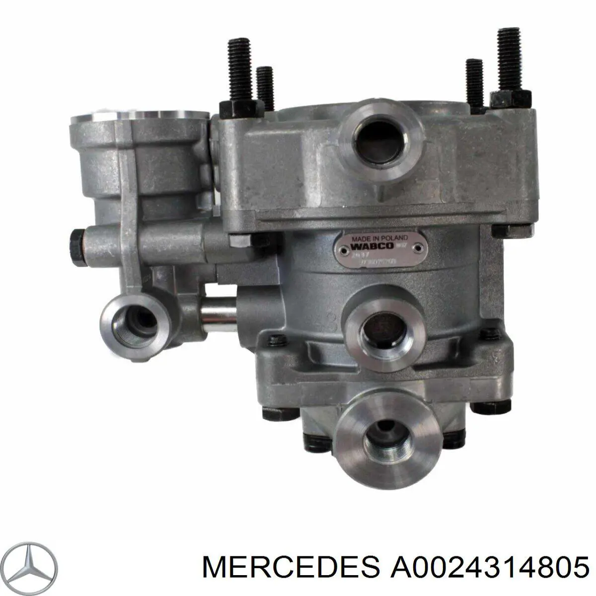 Кран тормозной прицепа A0024314805 Mercedes