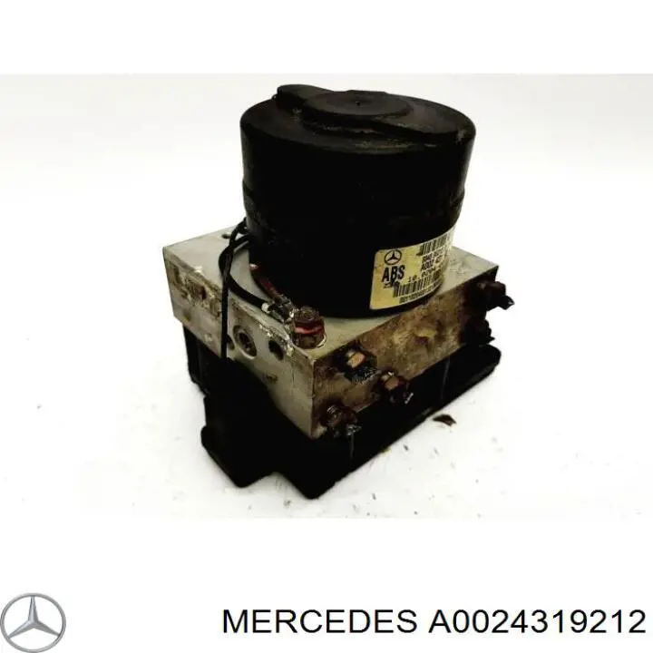 0034319312 Mercedes unidade hidráulico de controlo abs
