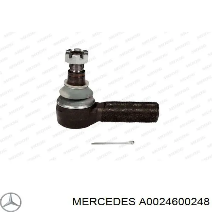 A0024600248 Mercedes наконечник центральной рулевой тяги правый