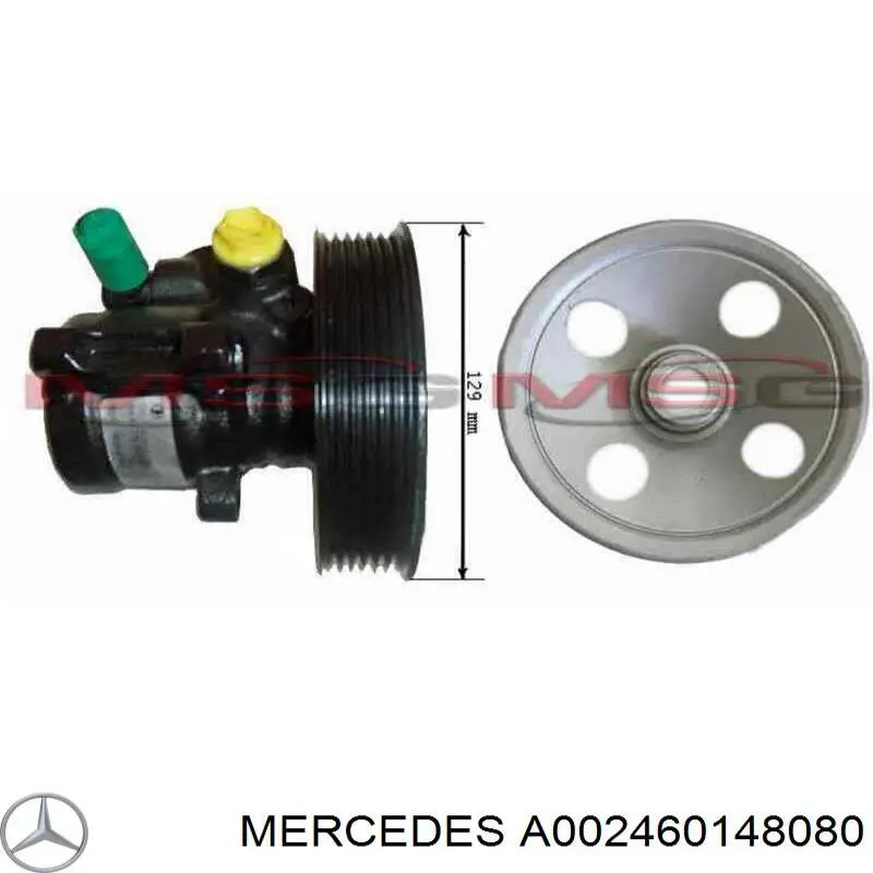 Насос ГУР A0024601480 Mercedes