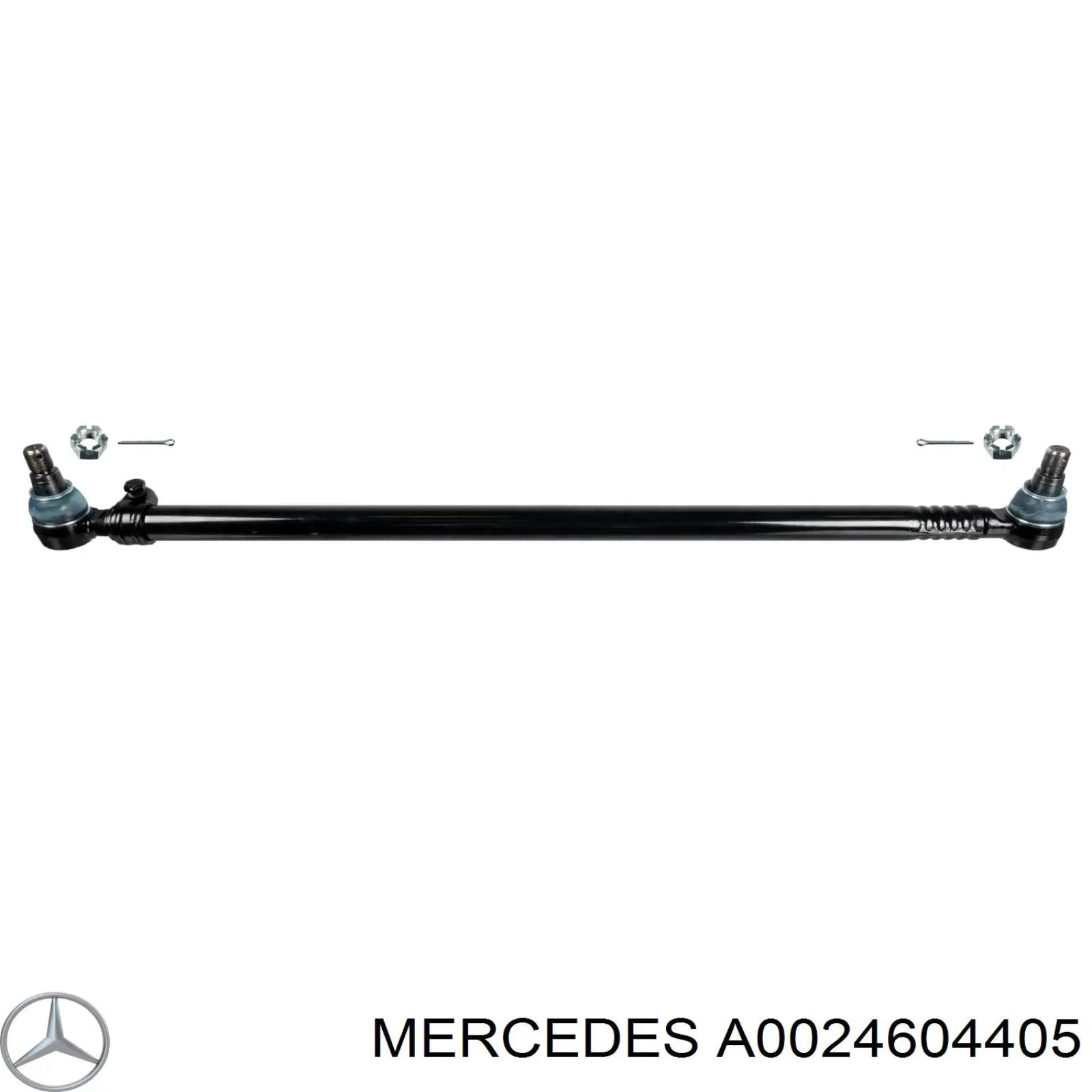 A0024604405 Mercedes тяга рулевая передней подвески продольная
