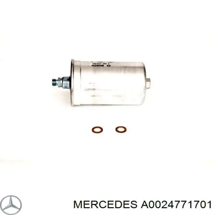 Фильтр тонкой очистки топлива Mercedes A0024771701 цена, от 6.11 USD