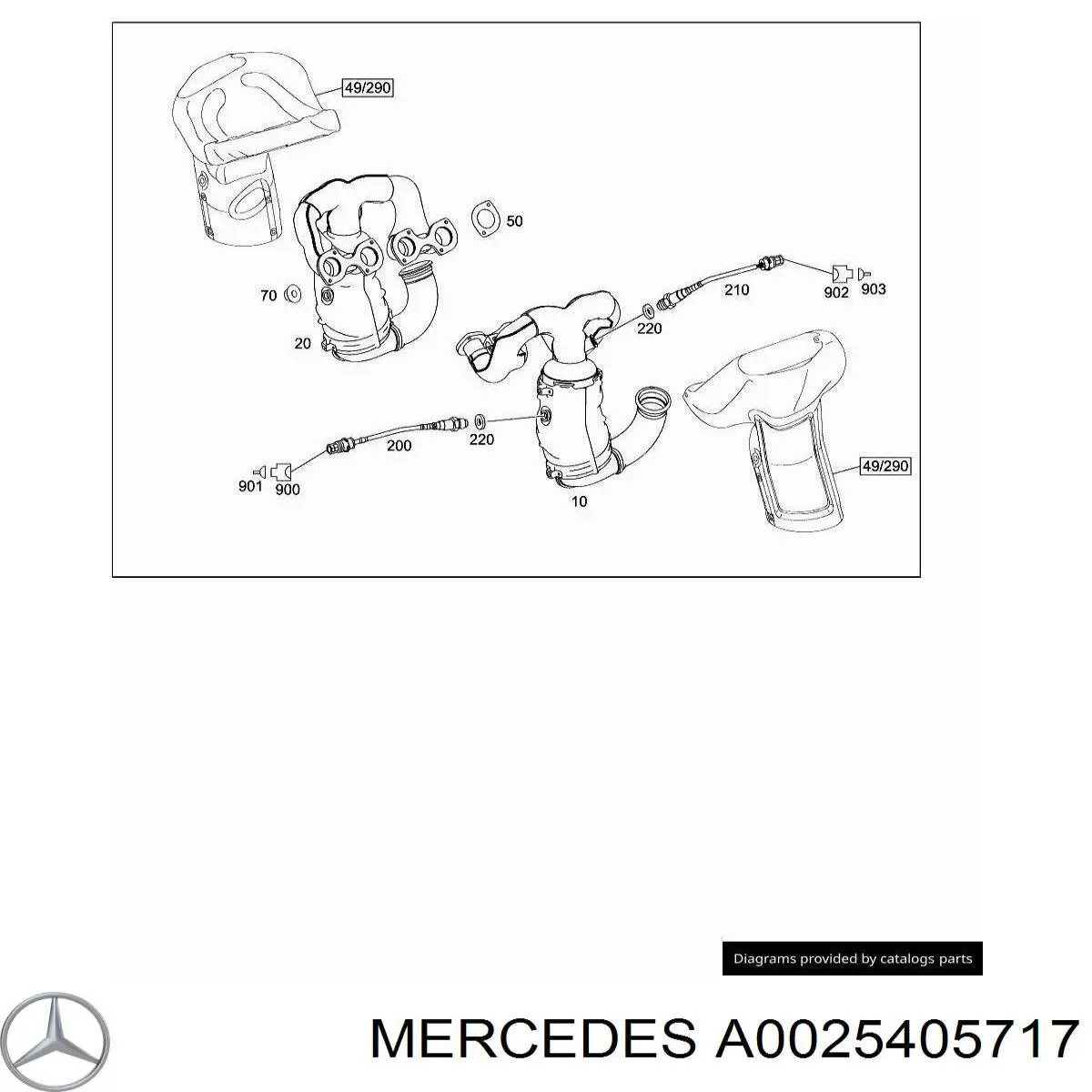 A0025405717 Mercedes