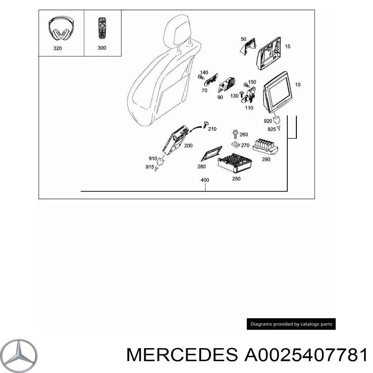  A0025407781 Mercedes