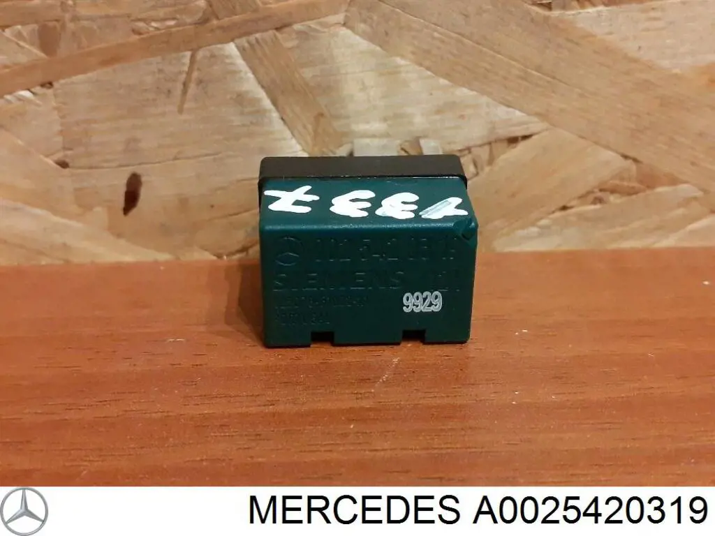  Relê de controlo de limpador pára-brisas Mercedes C sedan (W202) (1993 - 2000) 