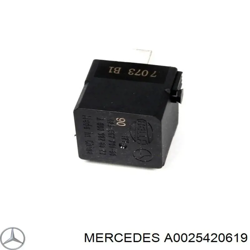 A0025420619 Mercedes реле вентилятора