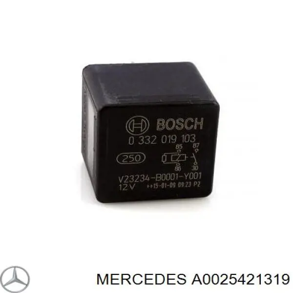 A0025421319 MERCEDES Relé eléctrico multifuncional original y equivalente
