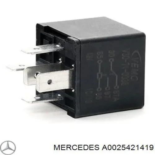 A0025421419 Mercedes relê do compressor de suspensão pneumática