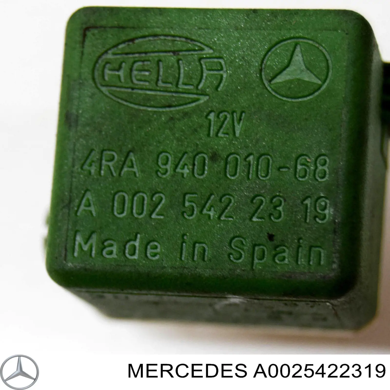A0025422319 Mercedes Реле компрессора пневмоподвески