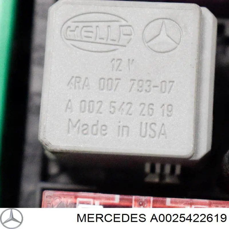  Relê do motor de arranco Mercedes Sprinter II 4,6-t сaixa (906) (2006 - 2020) II 4,6-t