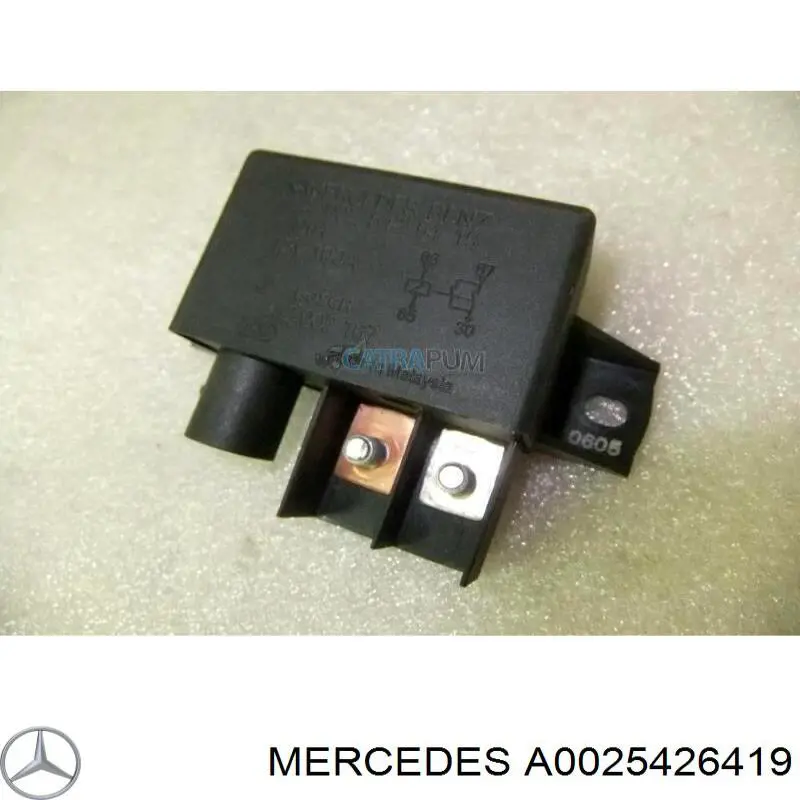 A0025426419 Mercedes реле высокого тока