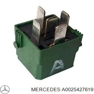 A0025427619 Mercedes relê do compressor de suspensão pneumática