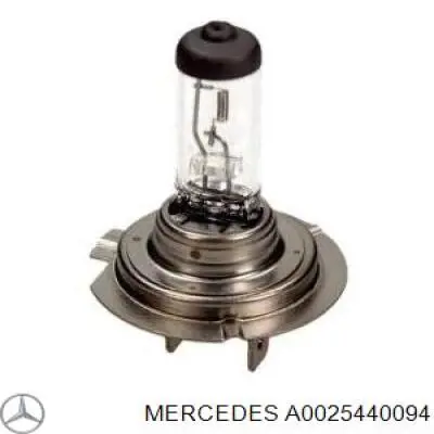 Лампочка галогенная A0025440094 Mercedes