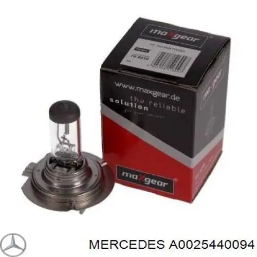 Лампочка ближнего света Mercedes A0025440094 цена, от 3.44 USD