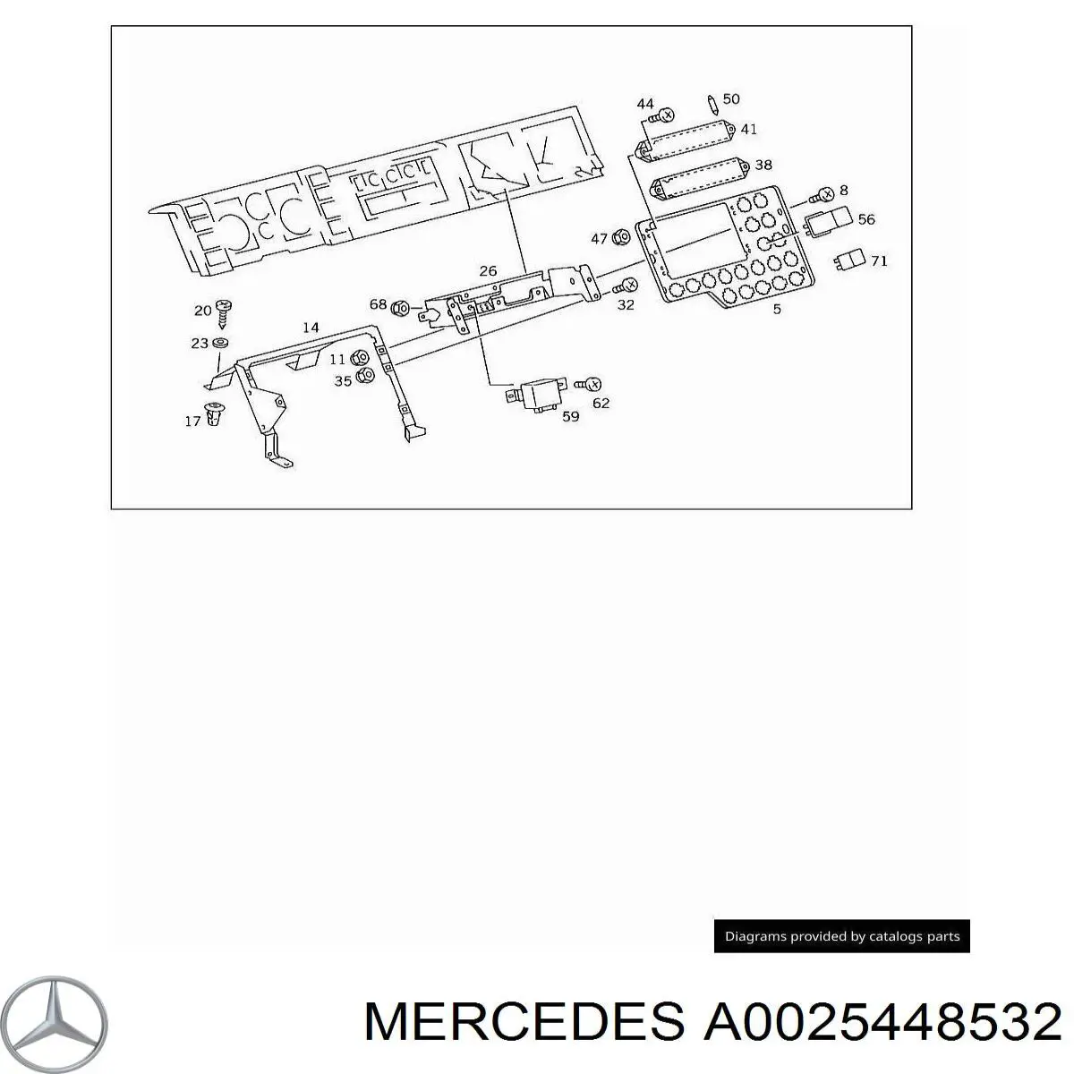  A0025448532 Mercedes