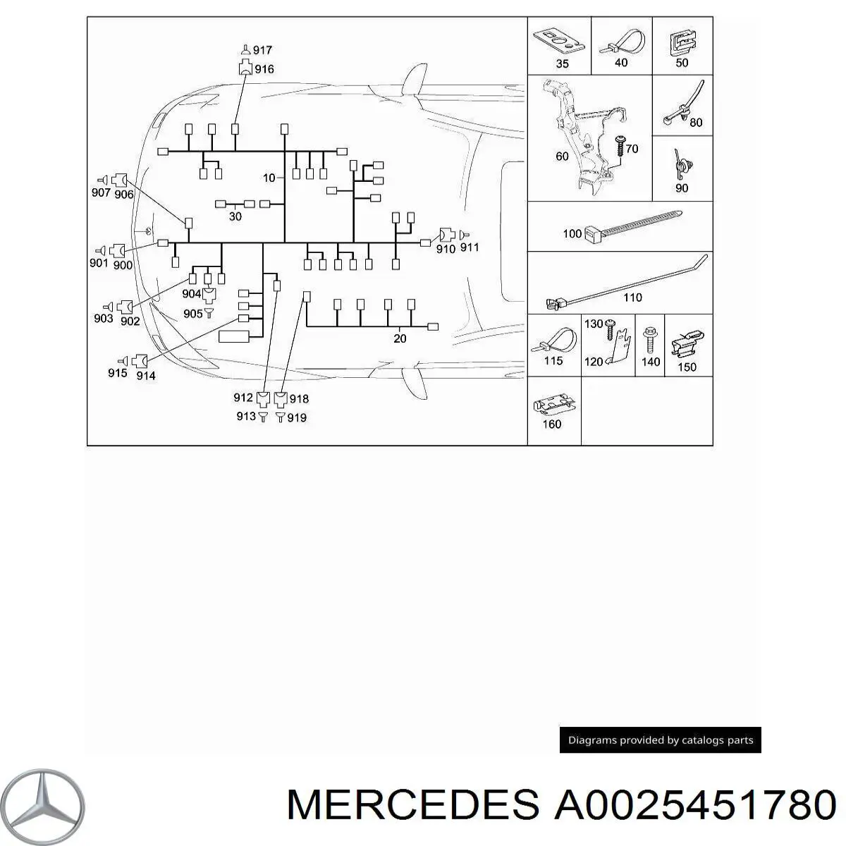  A0025451780 Mercedes