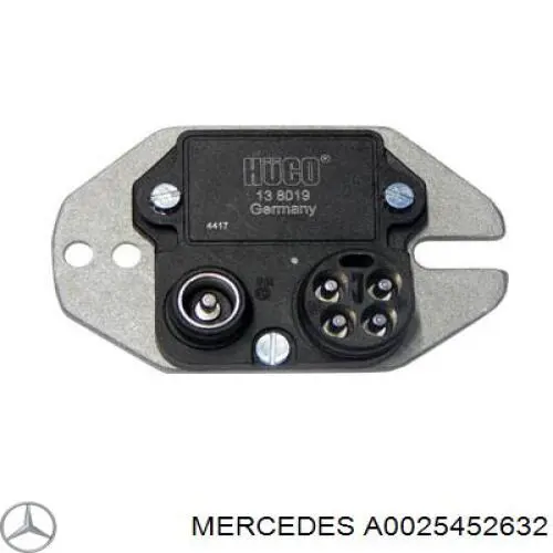 A0025452632 Mercedes модуль зажигания (коммутатор)