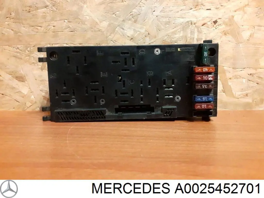 A0025452701 Mercedes unidade de dispositivos de segurança