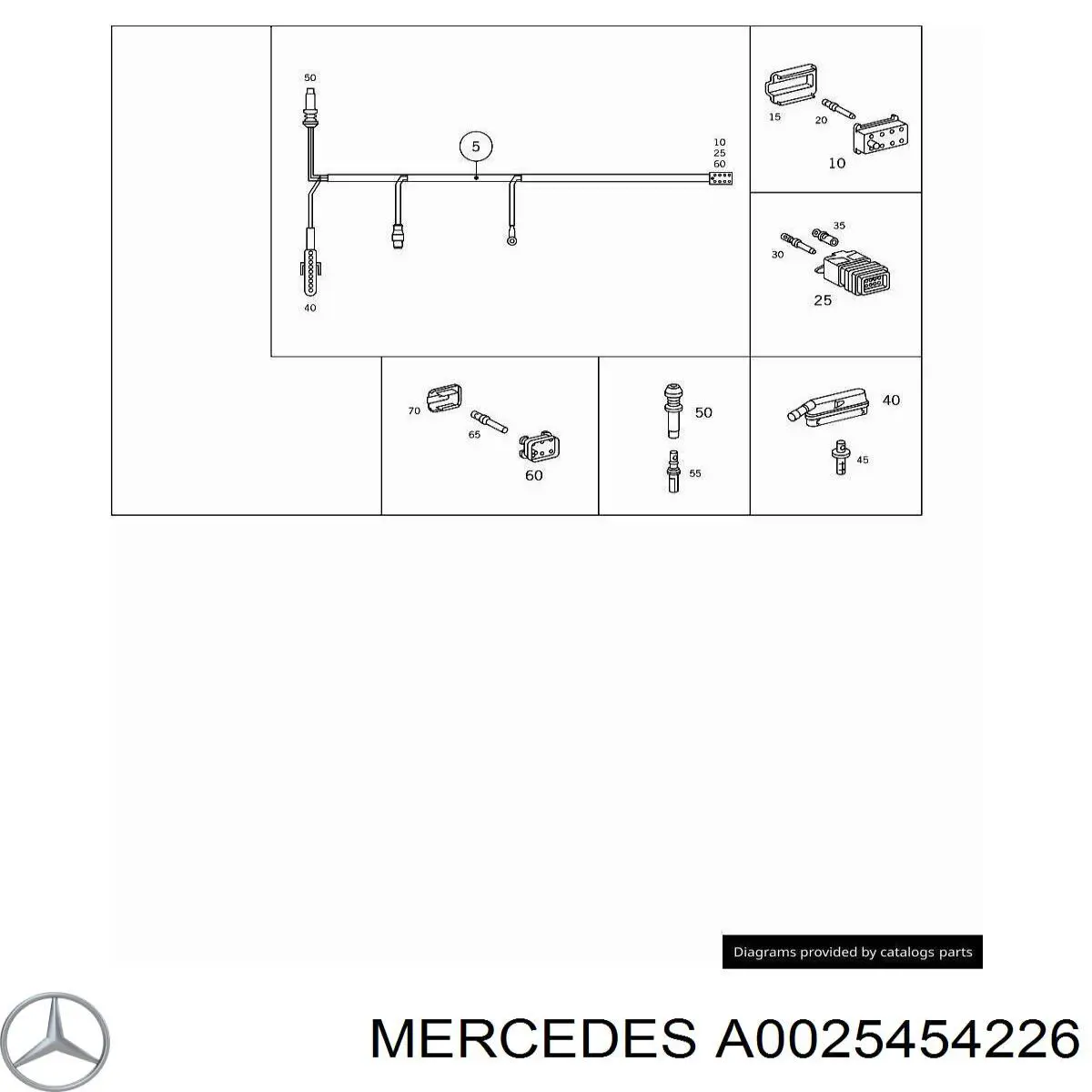 A0025454226 Mercedes 