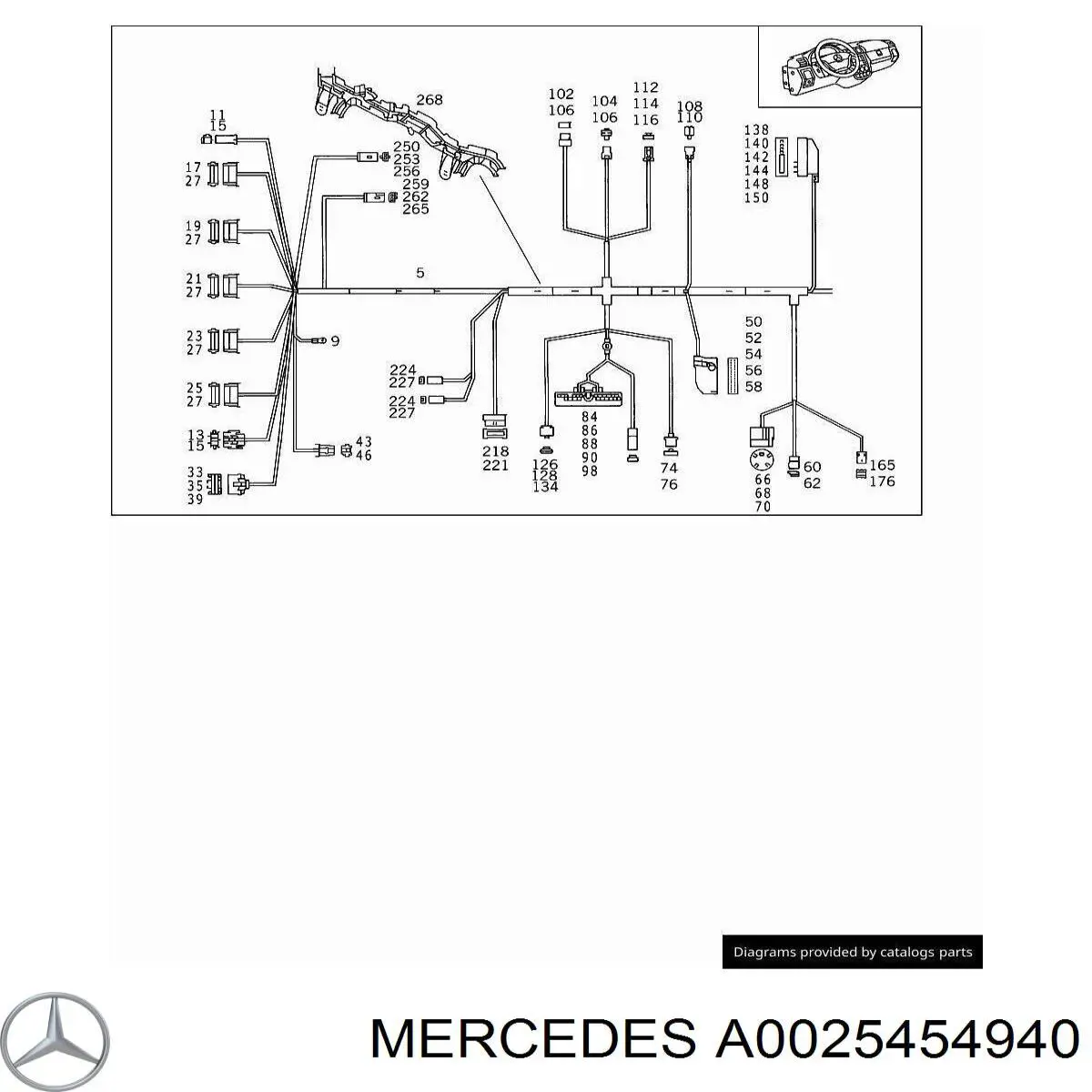  A0025454940 Mercedes