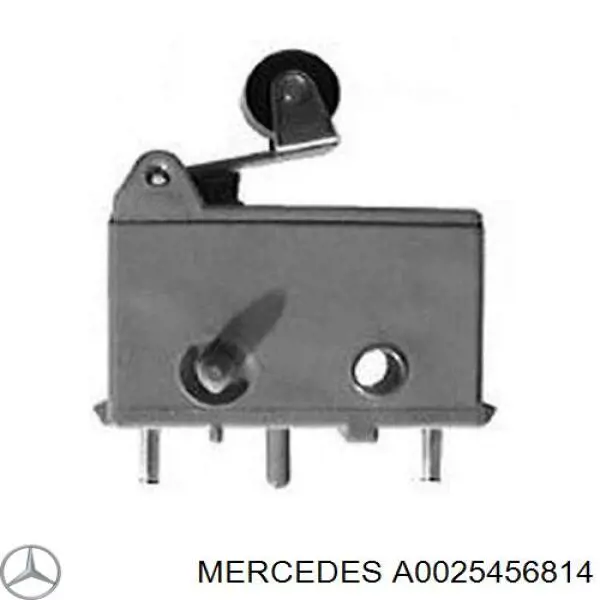 0025456814 Mercedes válvula (regulador de marcha a vácuo)