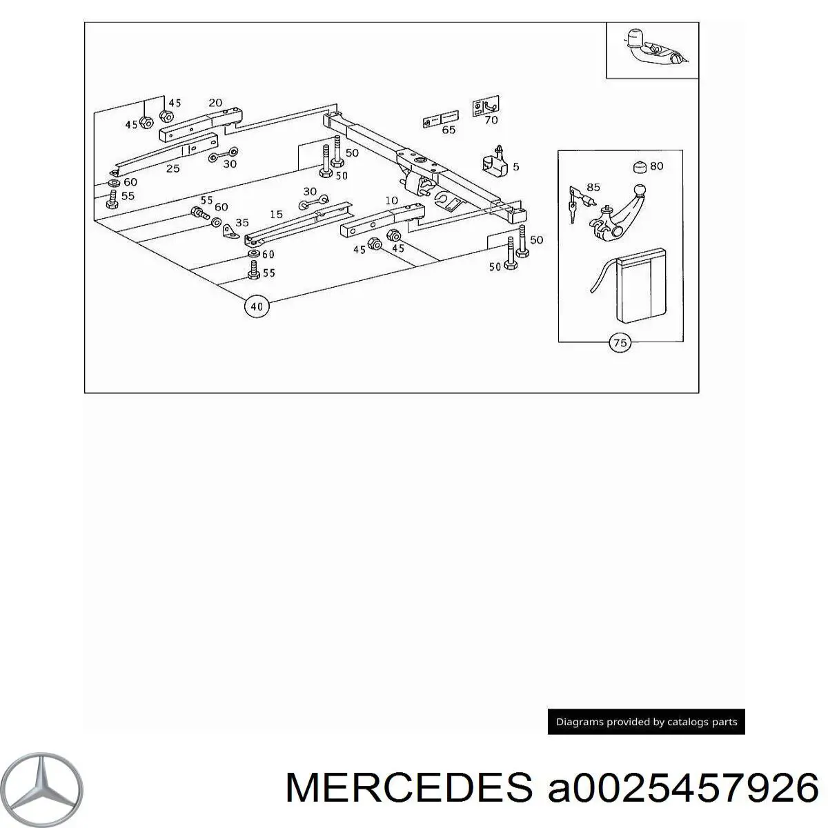 A0025457926 Mercedes 