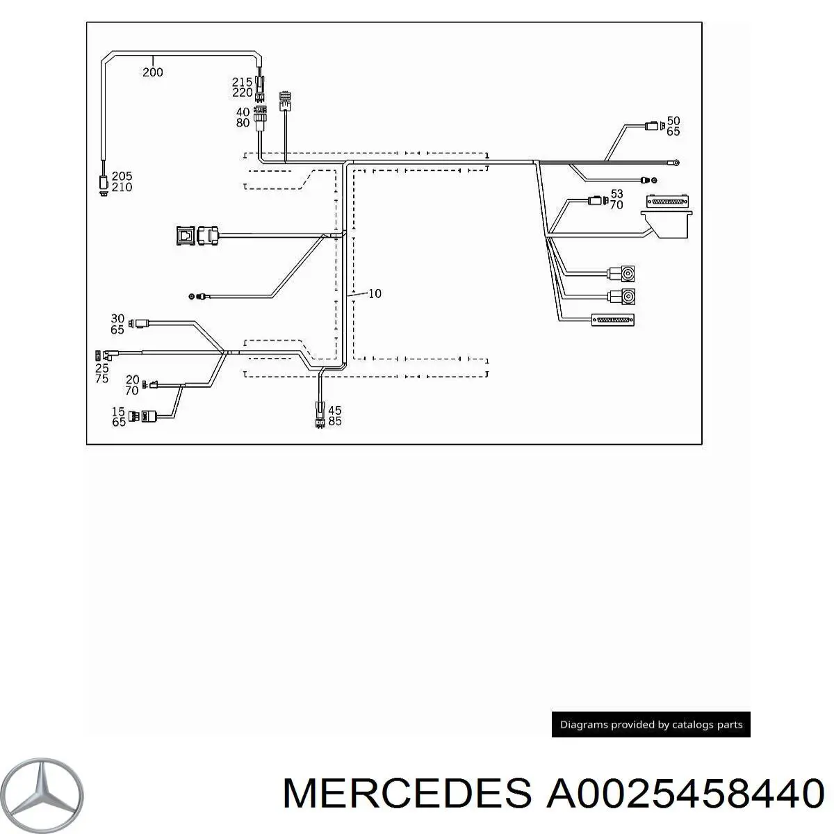  Mercedes A0025458440