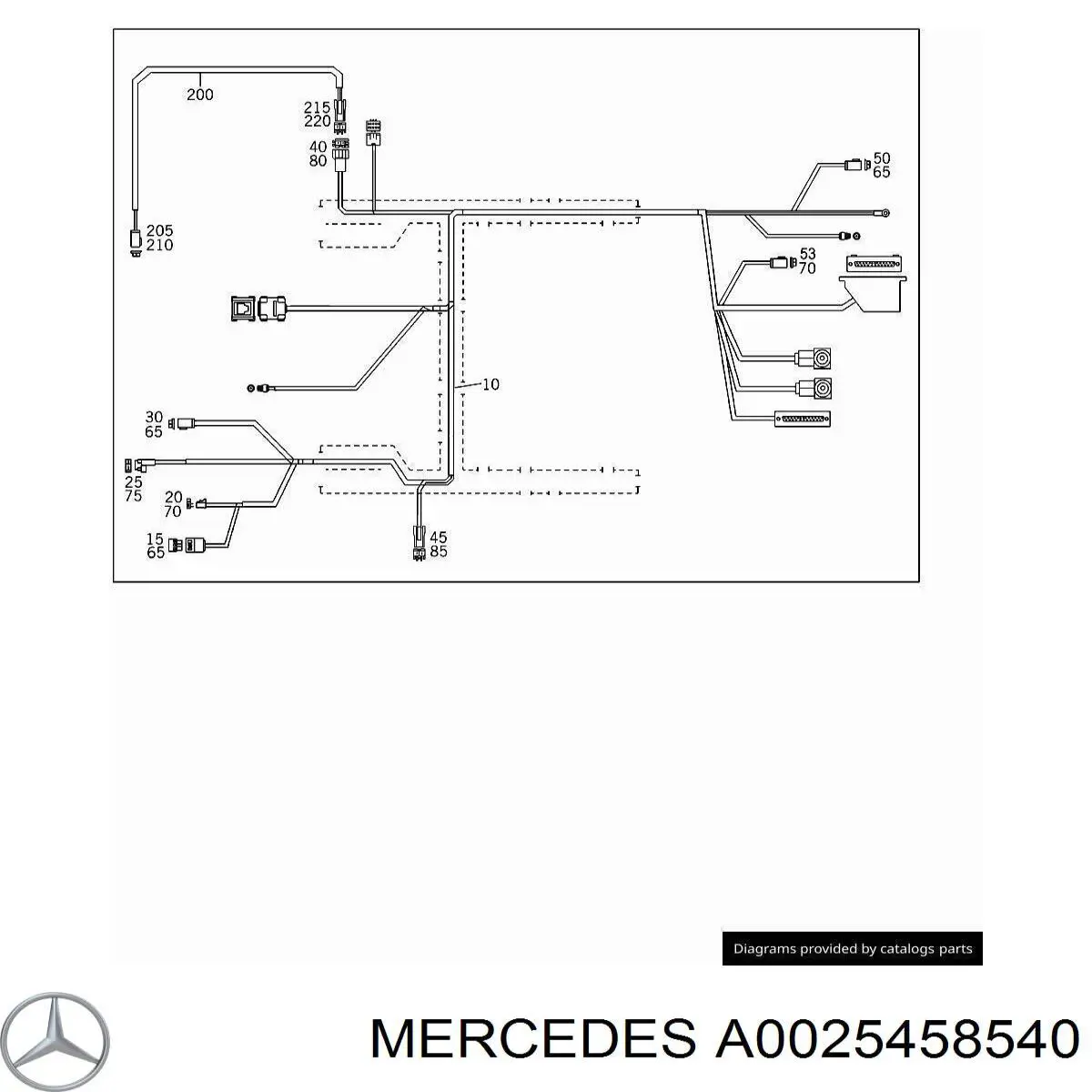  Mercedes A0025458540