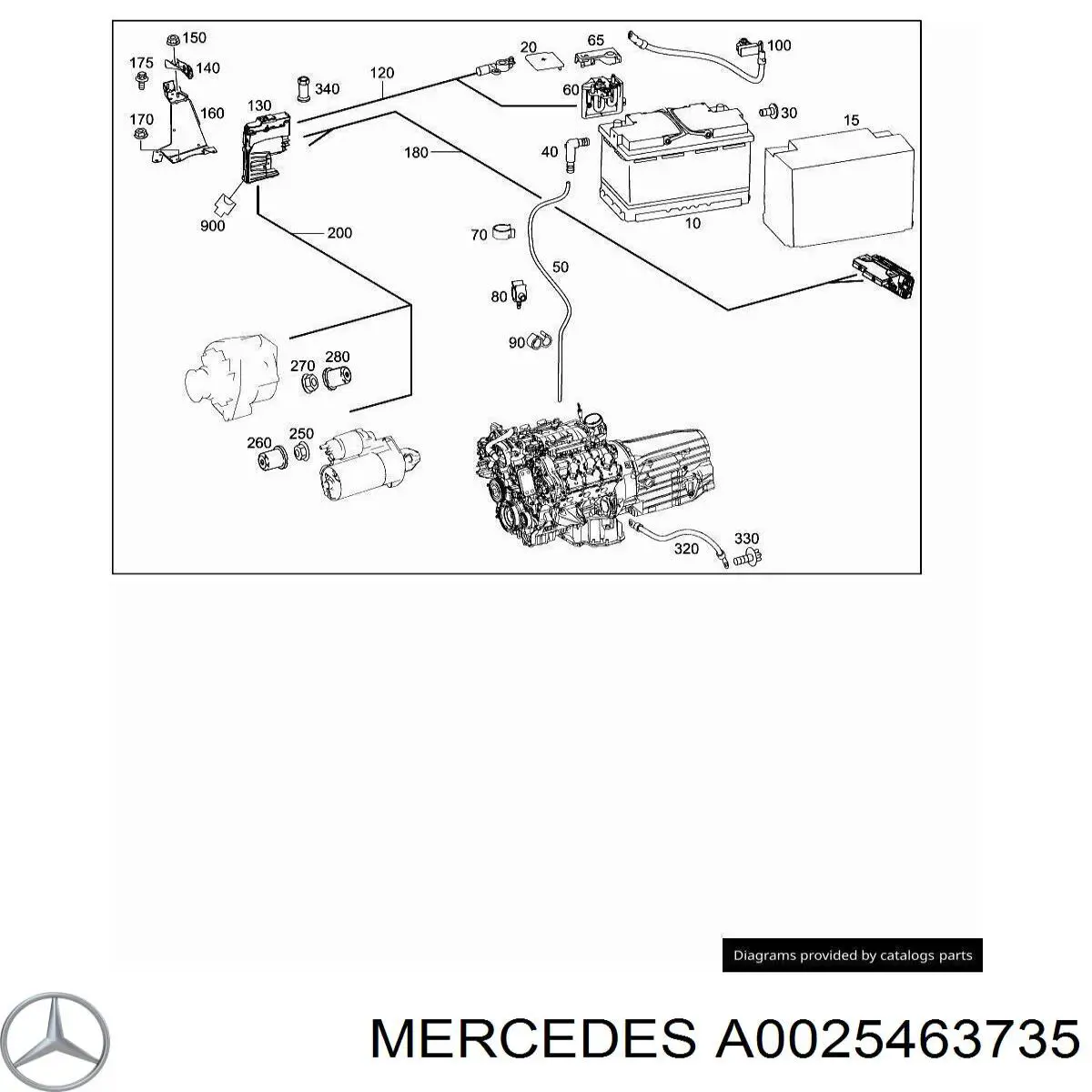  A0025463735 Mercedes