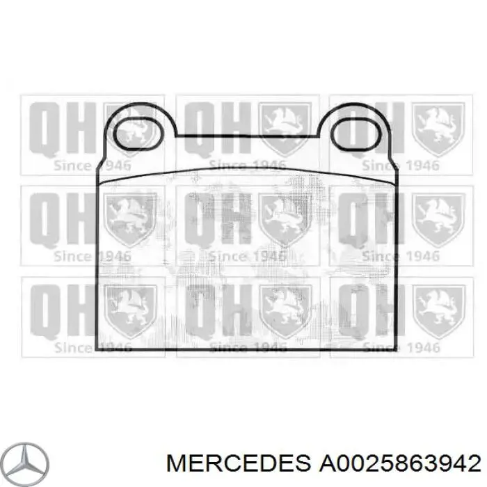 A0025863942 Mercedes 