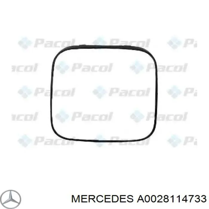 Зеркальный элемент зеркала заднего вида A0028114733 Mercedes