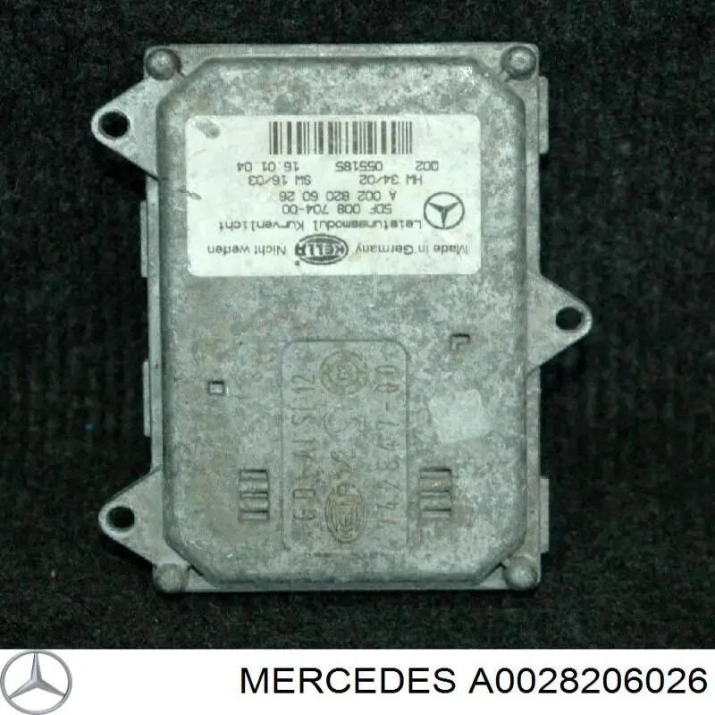 38205126 Mercedes Блок упавления автосветом