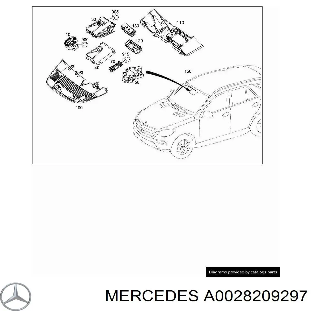 A0028209297 Mercedes 