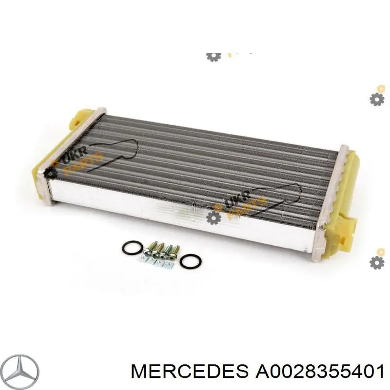 A0028355401 Mercedes радиатор печки
