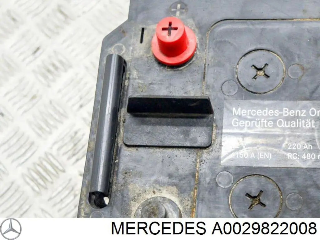 Купить A002982200800 Mercedes Батарея аккумуляторная