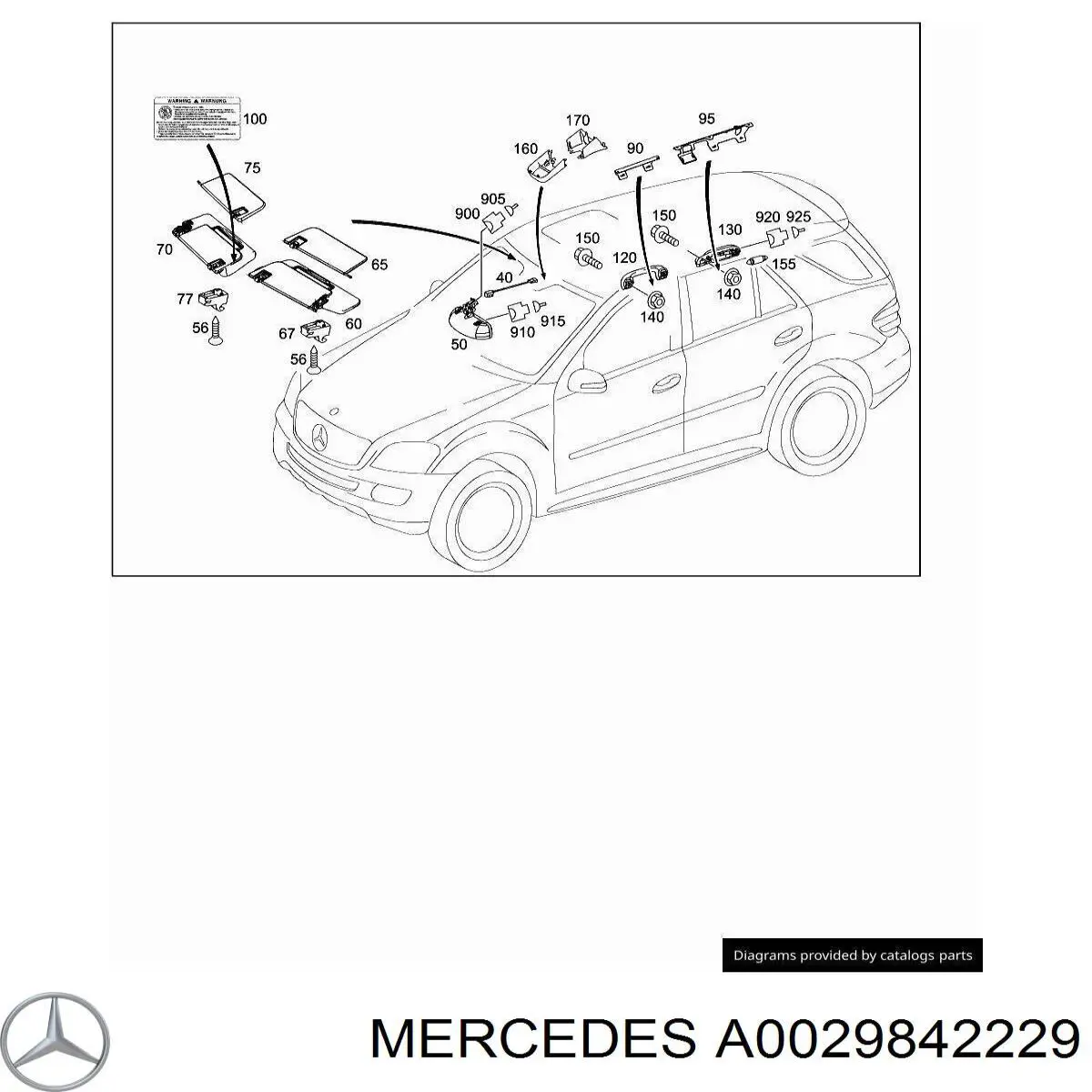  Mercedes A0029842229 цена, от 6.33 USD