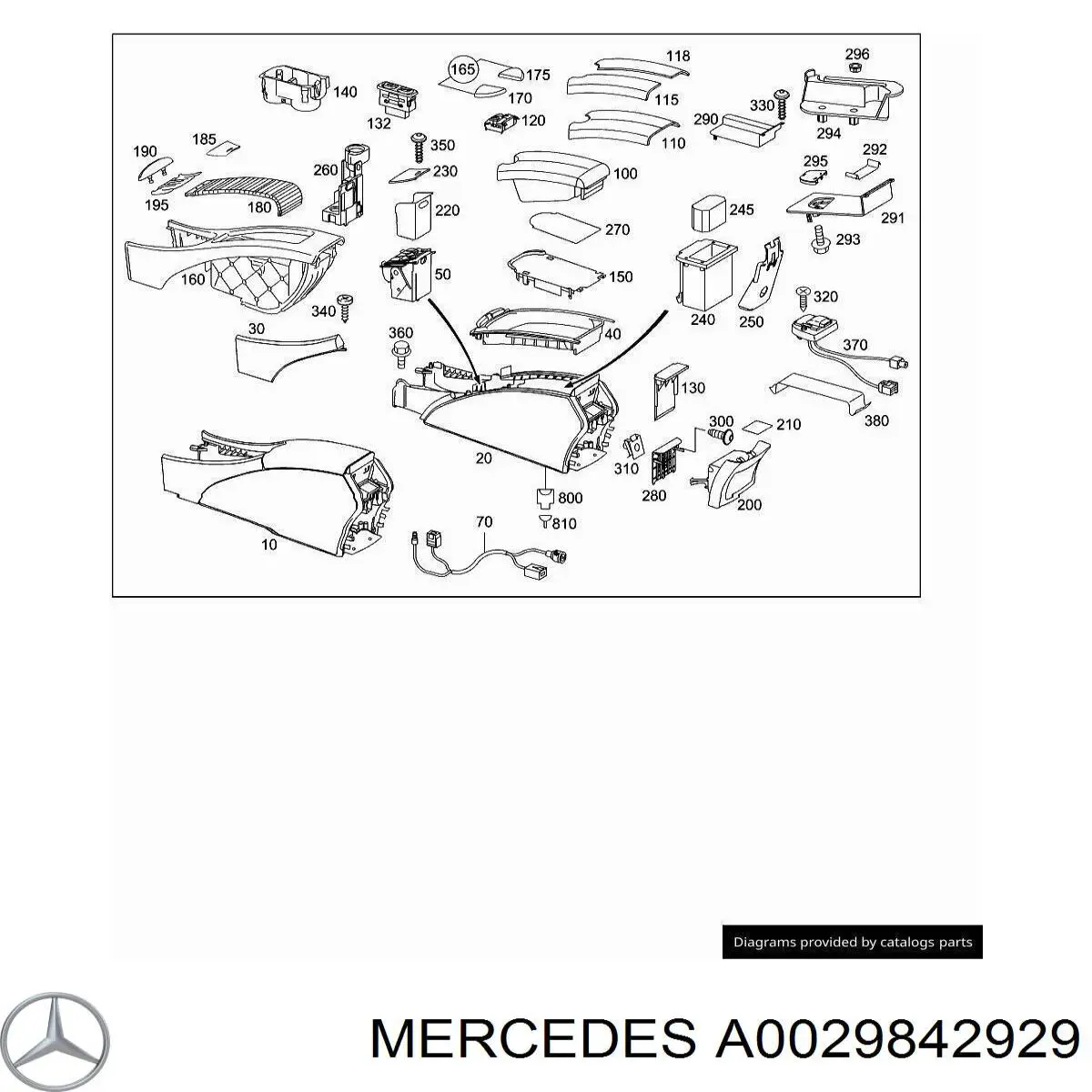 Купить A0029842929 Mercedes 