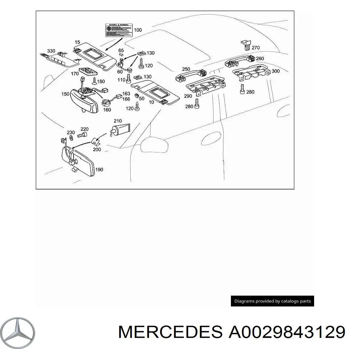 Купить A0029843129 Mercedes 