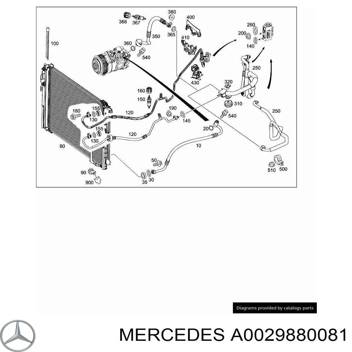 Купить A0029880081 Mercedes 